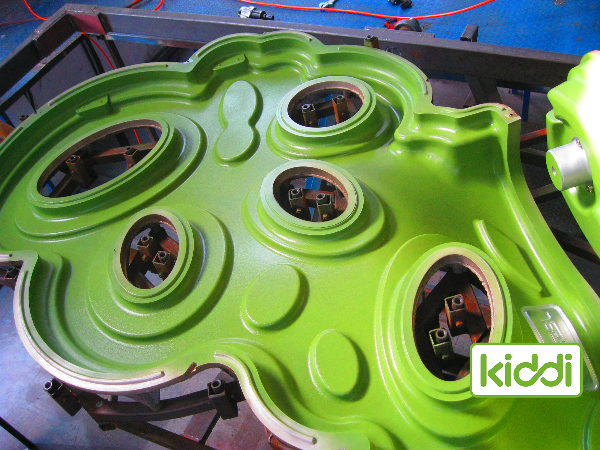 Aluminum Kids Plastic Climbing Roto Molding with Teflon Coated