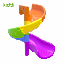 Aluminum Rotational Mold for Segmented Spiral Slide with Teflon Coated
