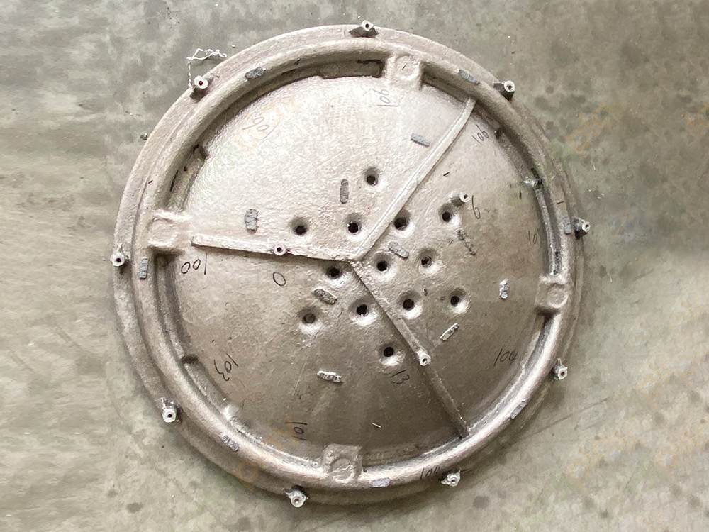 Aluminum swing seat roto mold