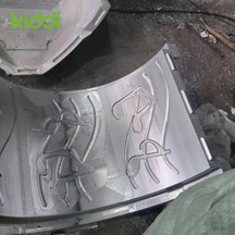 Spiral Tube Slide Mold made by Cast Aluminum