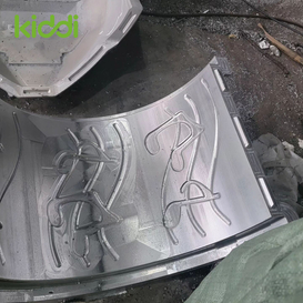 Spiral Tube Slide Mold made by Cast Aluminum