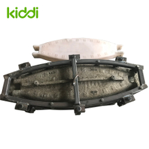 Plastic Playground Equipment Balance Beam Roto Mold