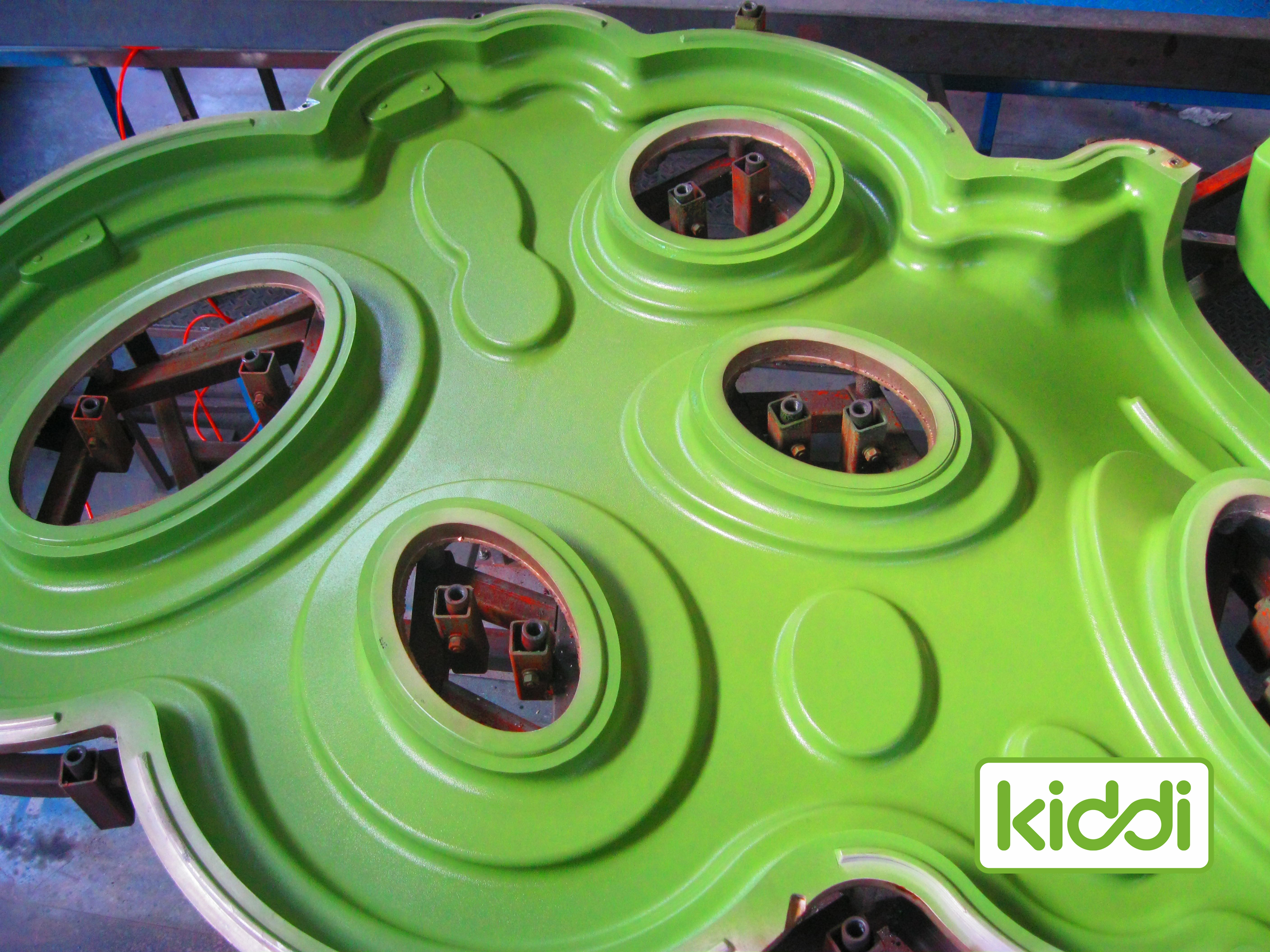 Aluminum Kids Plastic Climbing Roto Molding with Teflon Coated