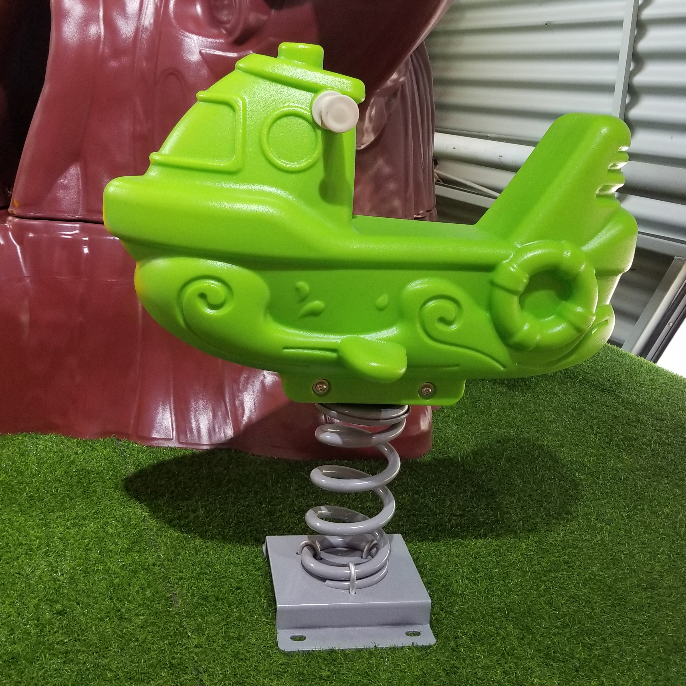 LLDPE Kids Spring Rider Made of Roto Moulding 