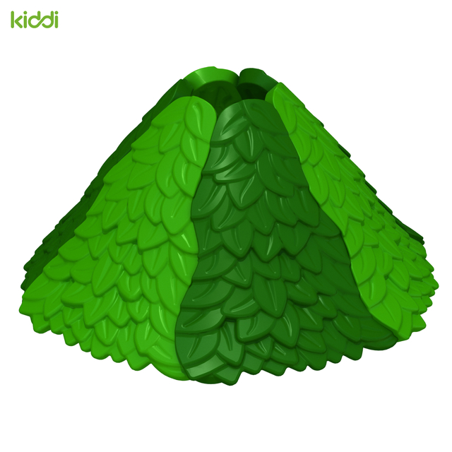 outdoor playground equipment tree roof made of Aluminum Rotational Molding with Teflon coated