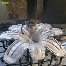 Aluminum Rotational Molding for playground tree roof under CNC