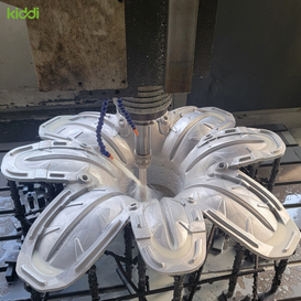 Aluminum Rotational Molding for playground tree roof under CNC