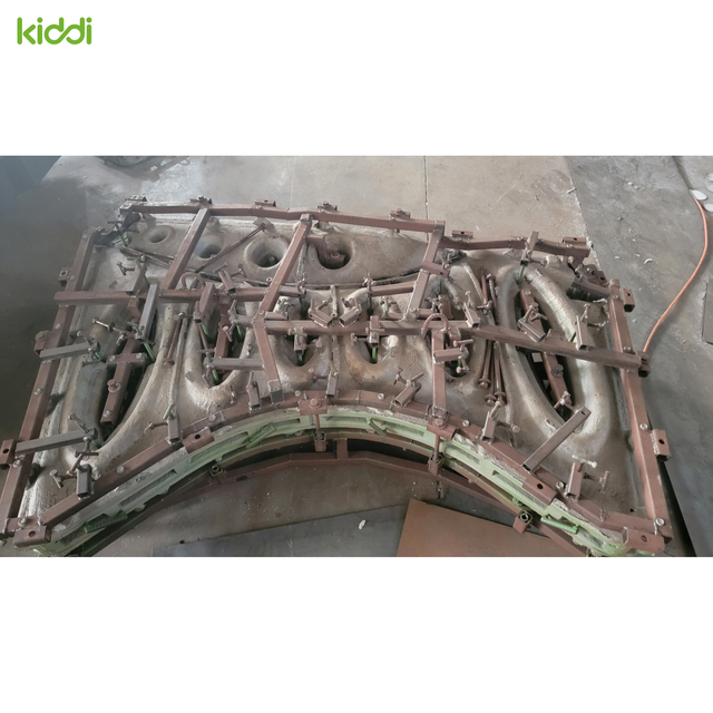 Cast Aluminum Rotational Mold for LLDPE Playground Fence