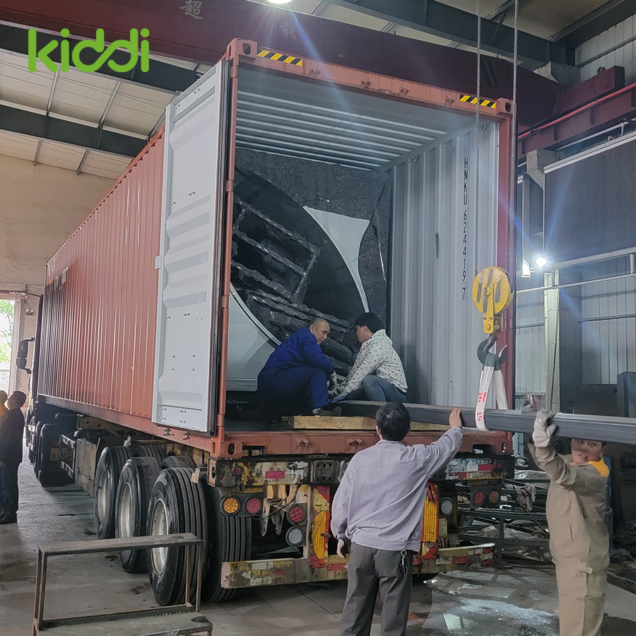 Four-station Three-arm Turret Rotational Molding Machine