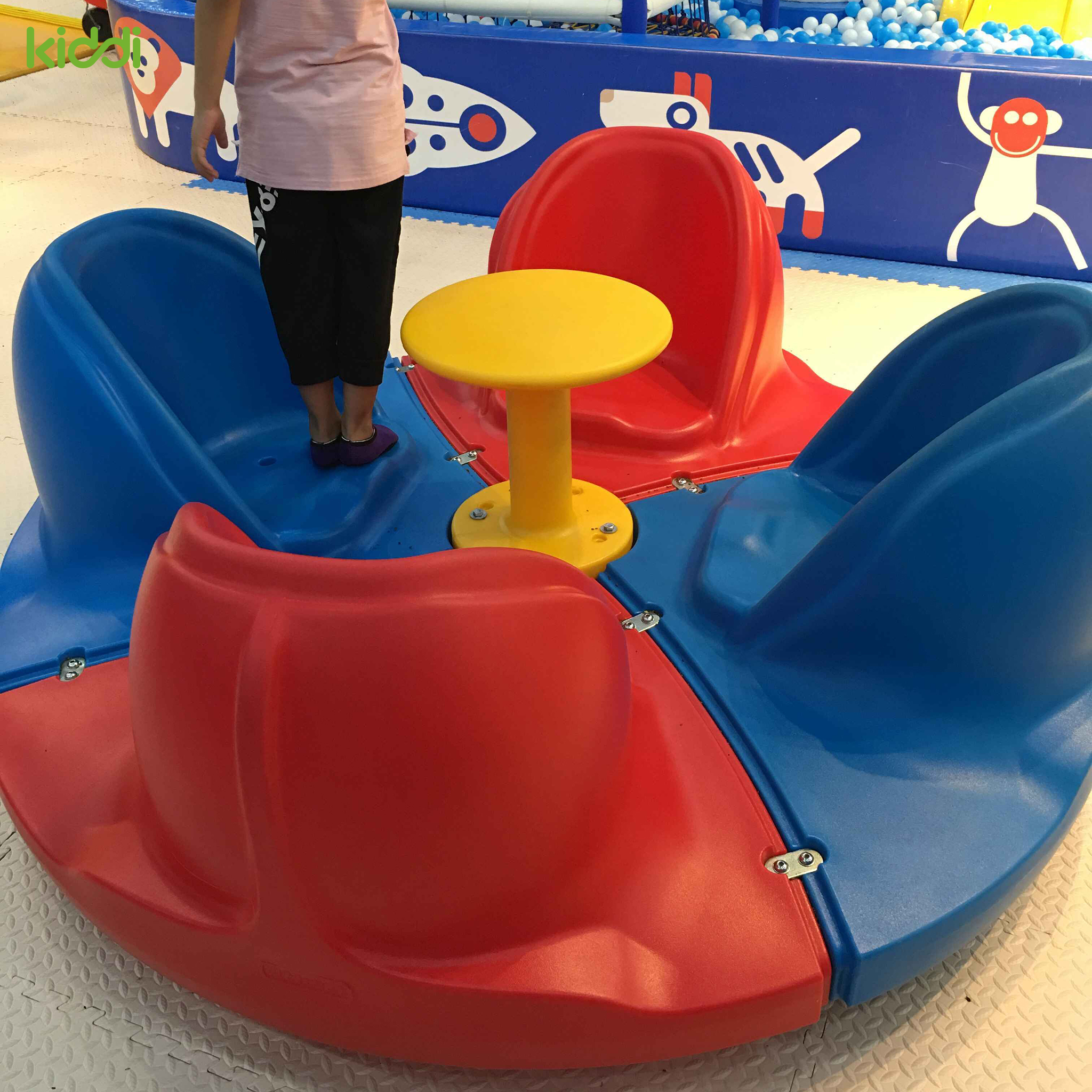 Aluminium Roto Mold for 4 Seats Merry Go Around
