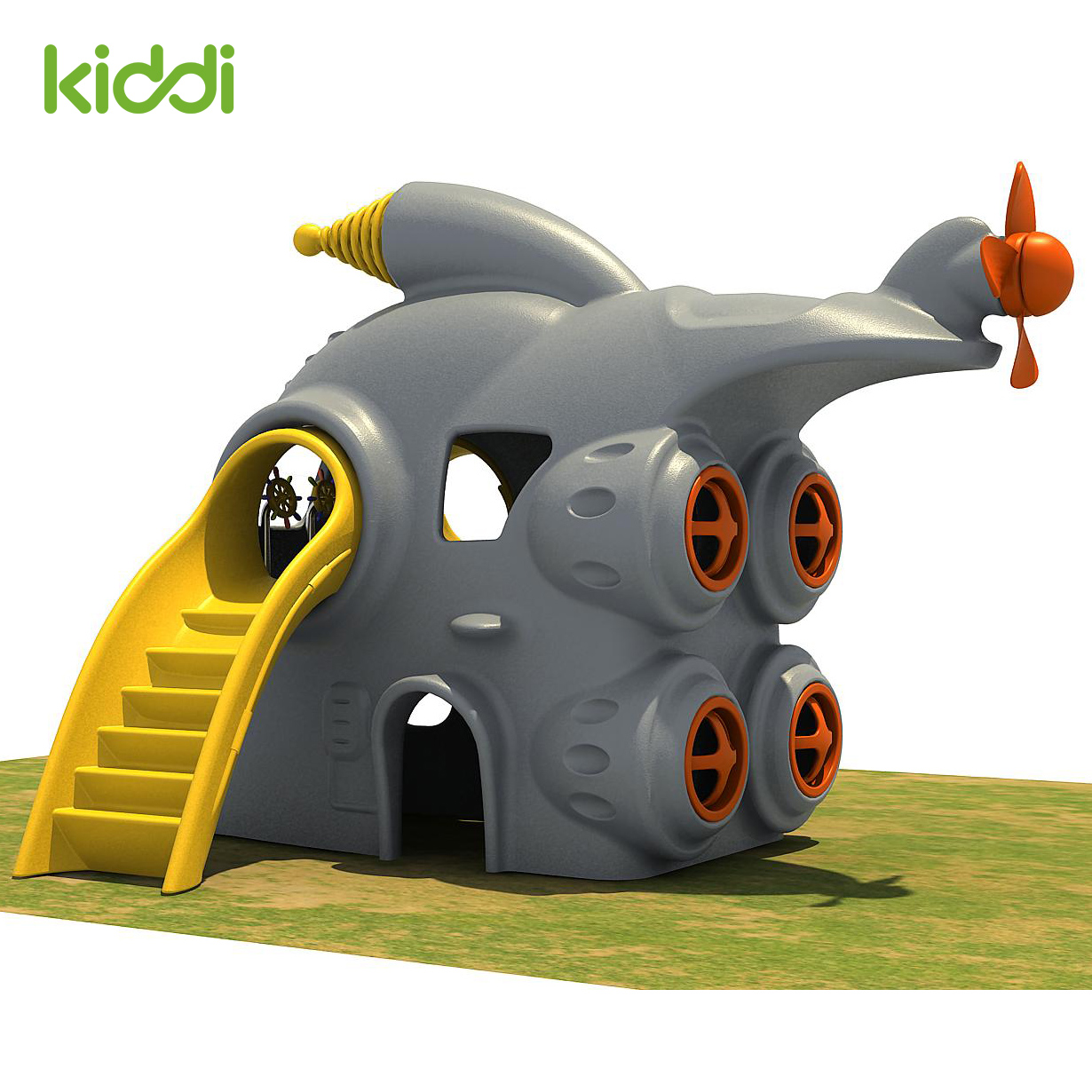 Aluminum Roto Mold for Big Plastic Playground with Slide and Swing