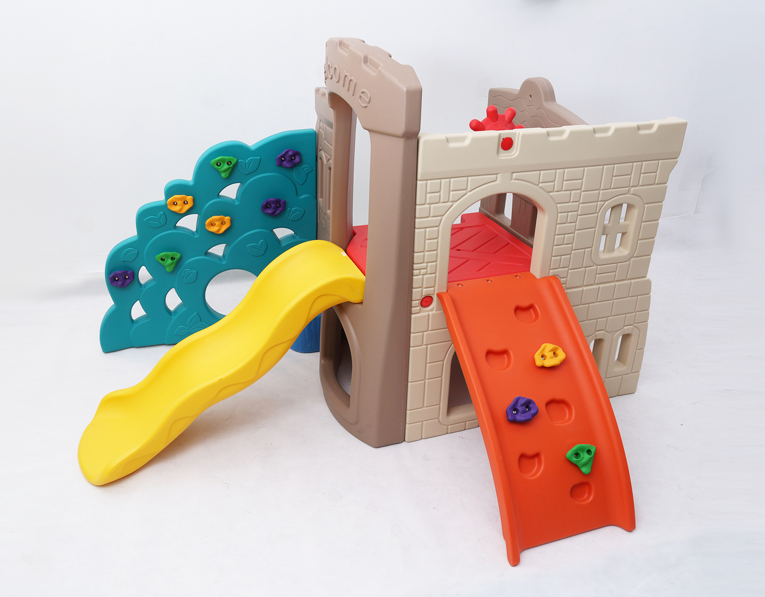 Combination Castle Aluminum Alloy Slide Rotational Molding Mold