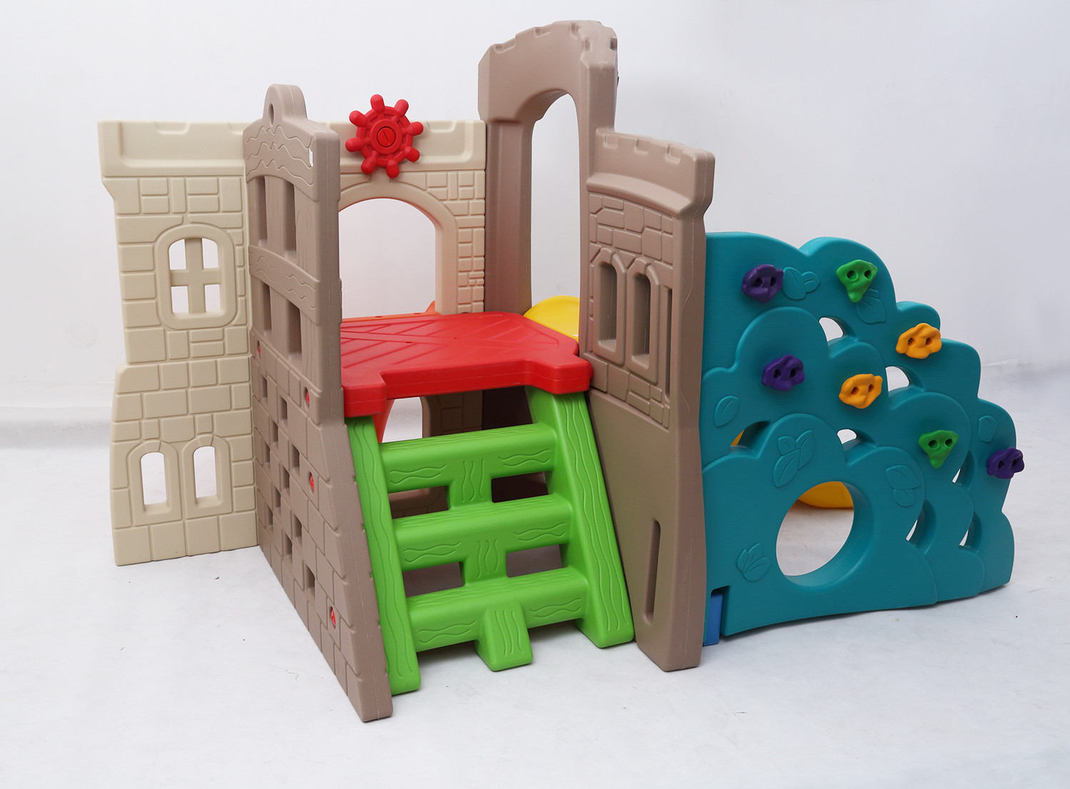 Combination Castle Aluminum Alloy Slide Rotational Molding Mold