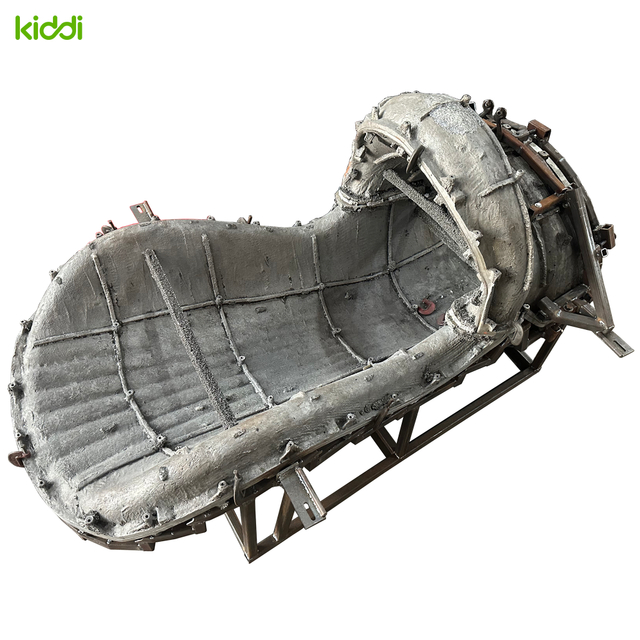 Aluminium Rotational Molding for Kids Plastic Long Tube Slide Exit