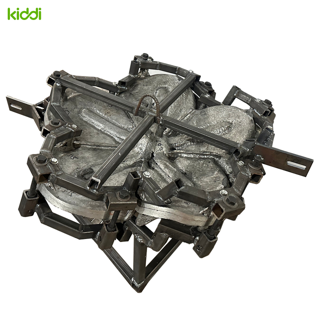 Aluminum Rotational Mold for Playground Plastic Flower